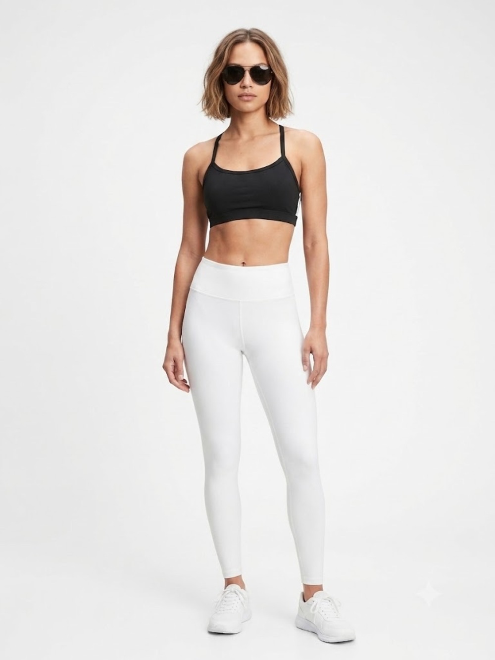 GAP Black GapFit Sports Bra